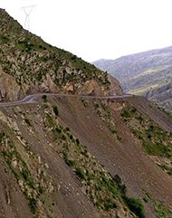 Khujand- Dushanbe road Khujand- Dushanbe road